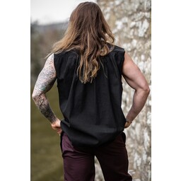 Średniowieczna koszula Louis, czarny - Celtic Webmerchant