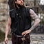 Middelalderlig skjorte Louis, sort - Celtic Webmerchant