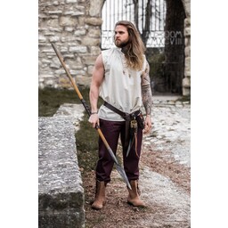 Camisa medieval Louis, crema - Celtic Webmerchant