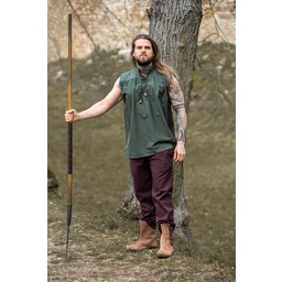 Camisa medieval Louis, verde - Celtic Webmerchant