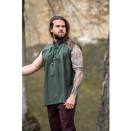 Camisa medieval Louis, verde - Celtic Webmerchant