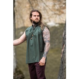 Chemise médiévale Louis, vert - Celtic Webmerchant