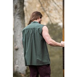 Camisa medieval Louis, verde - Celtic Webmerchant