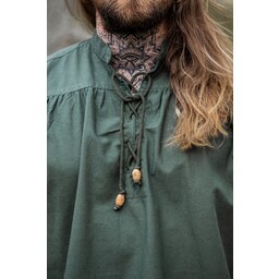 Camisa medieval Louis, verde - Celtic Webmerchant