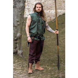 Medieval shirt Louis, green - Celtic Webmerchant
