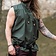 Leonardo Carbone Camisa medieval Louis, verde - Celtic Webmerchant