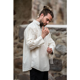 Camisa medieval Louis, crema - Celtic Webmerchant