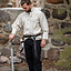 Camisa medieval Louis, crema - Celtic Webmerchant