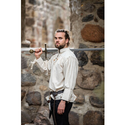 Camisa medieval Louis, crema - Celtic Webmerchant