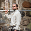 Camisa medieval Louis, crema - Celtic Webmerchant