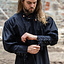 Camisa medieval Louis, negro - Celtic Webmerchant