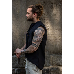 Camisa pirata jean, negro - Celtic Webmerchant