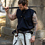 Pirate shirt Jean, black - Celtic Webmerchant