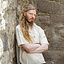 Camicia medievale con maniche corte, naturale - Celtic Webmerchant