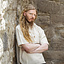 Camisa medieval con mangas cortas, natural - Celtic Webmerchant