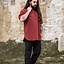 Camicia medievale con maniche corte, rosso - Celtic Webmerchant