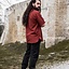 Chemise médiévale avec manches courtes, rouge - Celtic Webmerchant