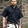 Leonardo Carbone Średniowieczna koszula z krótkim rękawami, czarny - Celtic Webmerchant