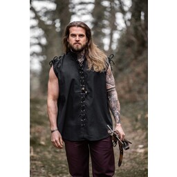 Ærmeløs skjorte Ott, sort - Celtic Webmerchant