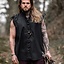 Ærmeløs skjorte Ott, sort - Celtic Webmerchant