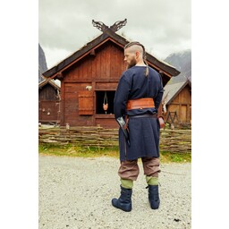 Viking tunic Hugin & Munin, black - Celtic Webmerchant