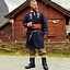 Viking tunic Hugin & Munin, black - Celtic Webmerchant