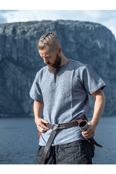 Tunique Viking Edmund, bleu - Celtic Webmerchant