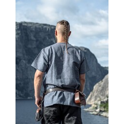 Short Viking tunic Edmund, blue - Celtic Webmerchant