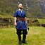 Korte Vikingtuniek Theobald, blauw - Celtic Webmerchant