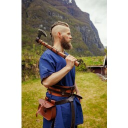 Korte Vikingtuniek Theobald, blauw - Celtic Webmerchant