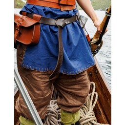 Short Viking tunic Theobald, blue - Celtic Webmerchant