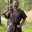 Korte Viking tuniek Theobald, bruin - Celtic Webmerchant