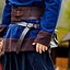 Viking Tunic Roland, mörkblå, ull - Celtic Webmerchant
