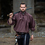 Pirate shirt with collar, brown - Celtic Webmerchant