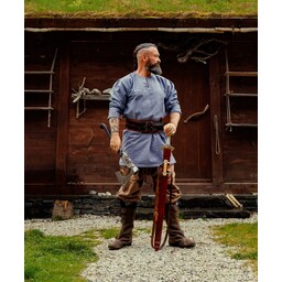 Viking tunic Torsten, blue - Celtic Webmerchant