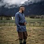 Viking tuniek Torsten, blauw - Celtic Webmerchant