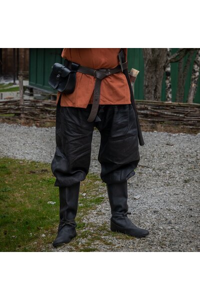 Pantalones vikingos de Rusvik, negro - Celtic Webmerchant