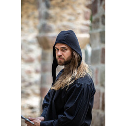 Middeleeuwse kapje, zwart - Celtic Webmerchant