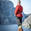 Viking tunic Hans, red - Celtic Webmerchant
