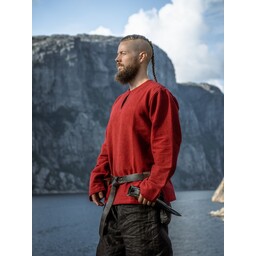 Viking tunic Hans, red - Celtic Webmerchant