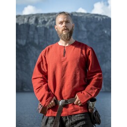 Viking tunic Hans, red - Celtic Webmerchant