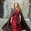 Cloak Medieval Erna, Brown - Celtic Webmerchant