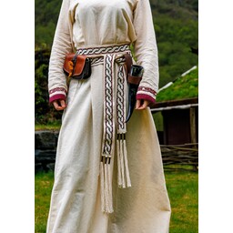 Viking belt Elina, natural - Celtic Webmerchant
