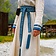 Leonardo Carbone Viking riem Elina, blauw - Celtic Webmerchant