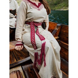 Viking riem Elina, rood - Celtic Webmerchant