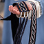 Viking riem Elina, zwart - Celtic Webmerchant