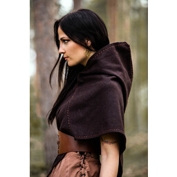 Skjoldehamm Hood Halfdan, Brown - Celtic Webmerchant