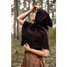 Skjoldehamm Hood Halfdan, Brown - Celtic Webmerchant