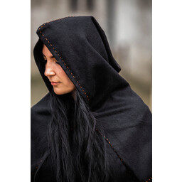 Hooddan di Skjoldehamm Hood, nero - Celtic Webmerchant