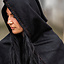 Skjoldehamm hood Halfdan, black - Celtic Webmerchant